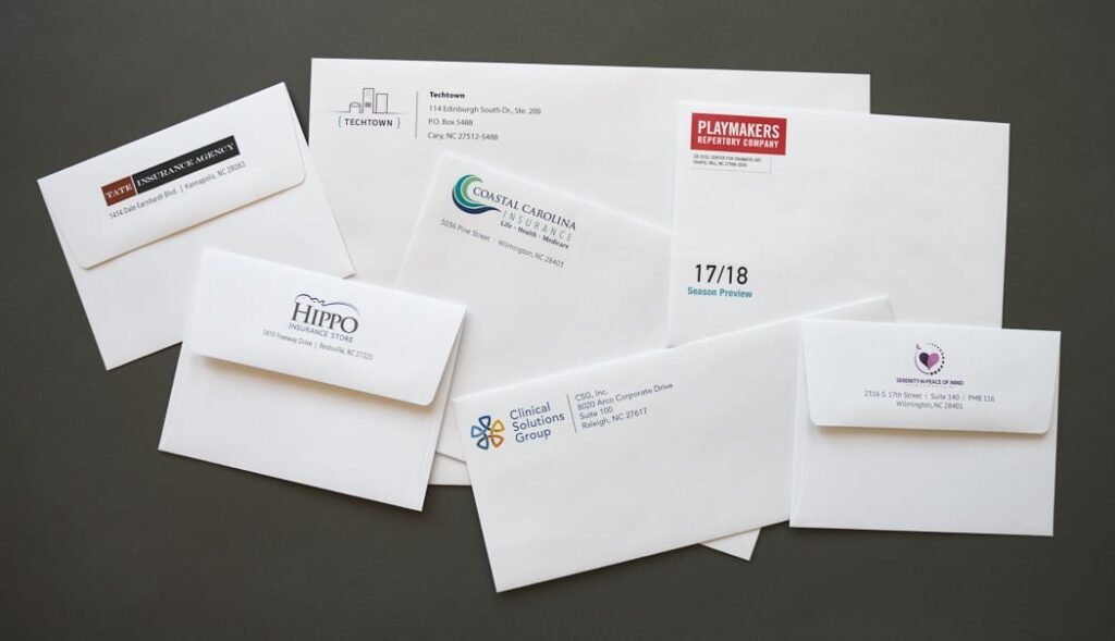 Envelope Printing Wokingham